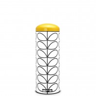 Brabantia Retro Bin Slimline kosz z wolnoopadajc pokryw, Orla Kiely