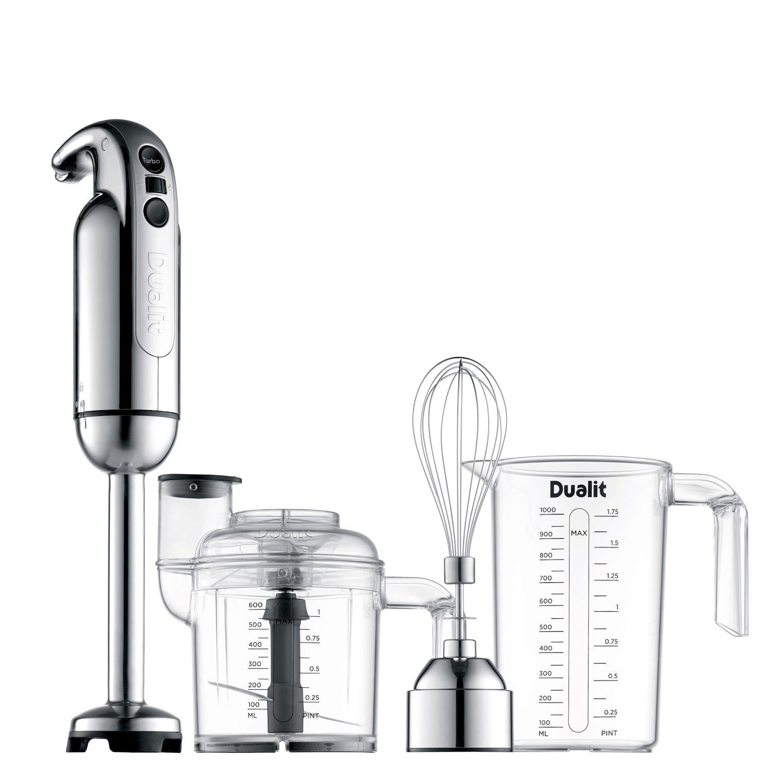 Blender ręczny Dualit Dualit Classic polerowana stal// tworzywo