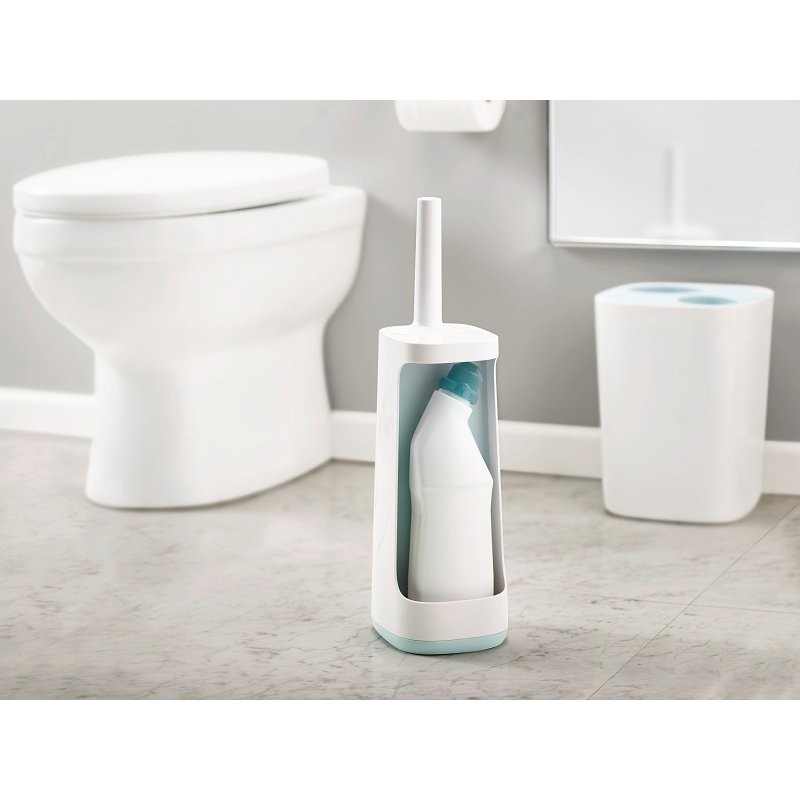 Szczotka do toalet z przestrzenią na detergenty Joseph Joseph Bathroom