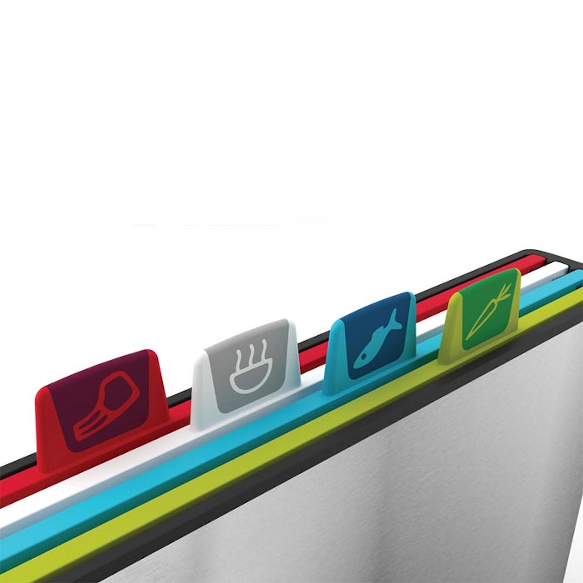 Joseph Joseph Index Steel zestaw 4 desek do krojenia