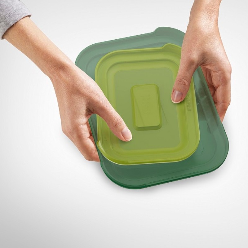 Joseph Joseph Nest Glass Storage zestaw 4 szklanych pojemnikw