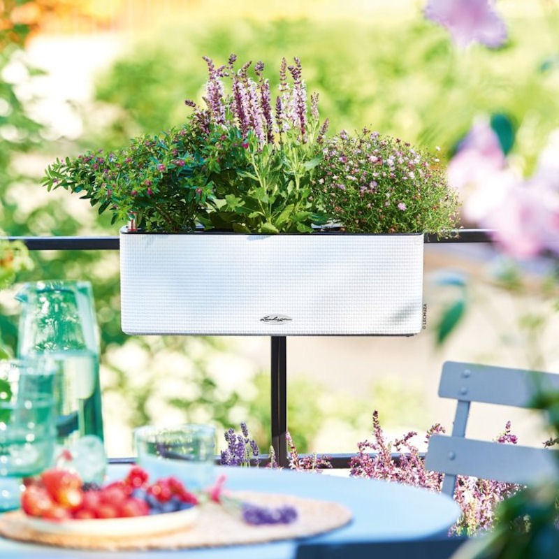 Lechuza CUBE color TRIPLE BALCONISSIMA donica