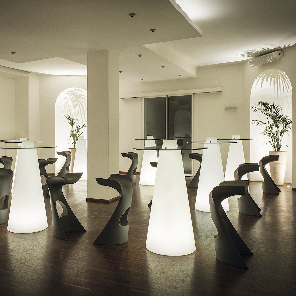 Slide Koncord krzeso w kolorze zielonym