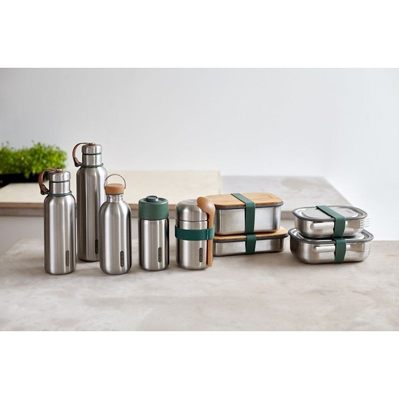 Black + Blum BLACK+BLUM Butelka stalowa z korkiem