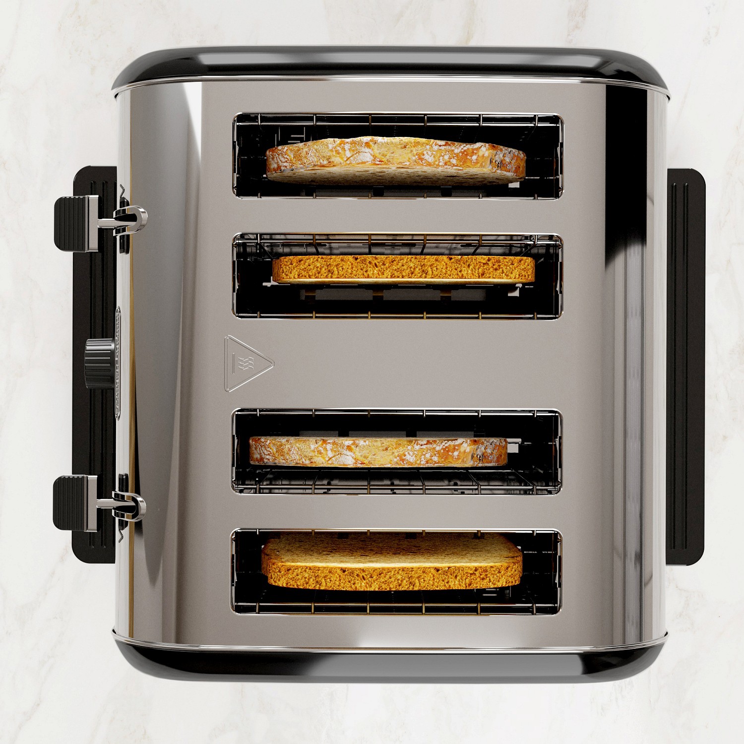 Morphy Richards Venture Retro Toster na 4 kromki