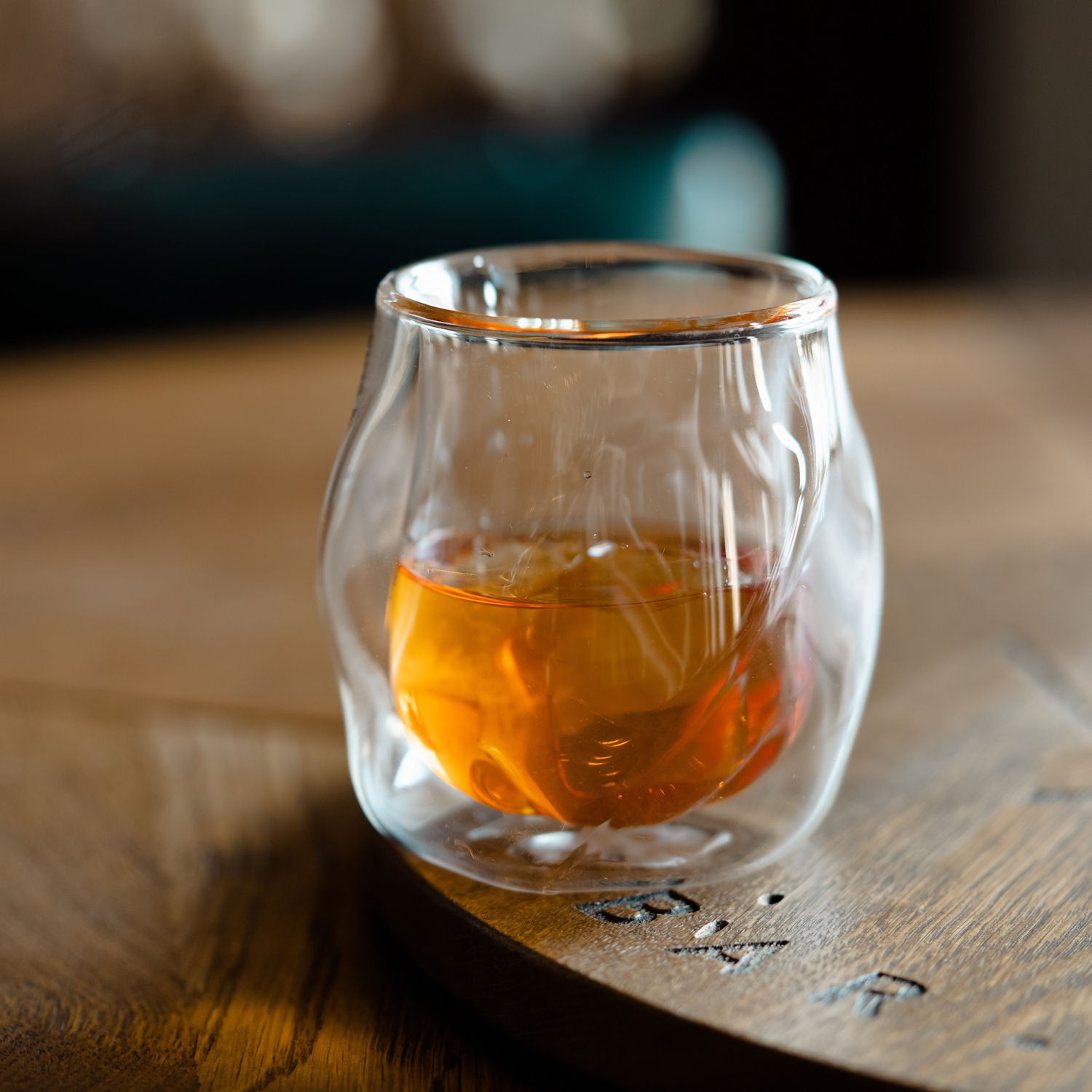 Vialli Design Enzo Szklanka do whisky z podwjn ciank