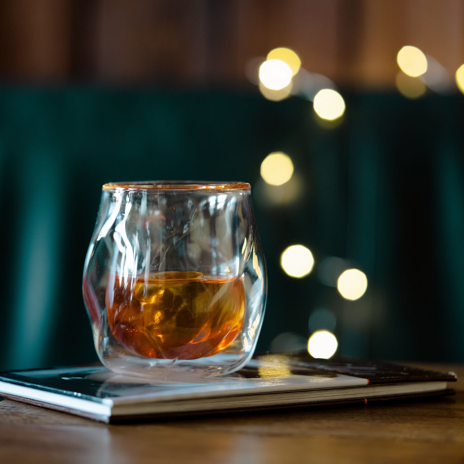 Vialli Design Enzo Szklanka do whisky z podwjn ciank
