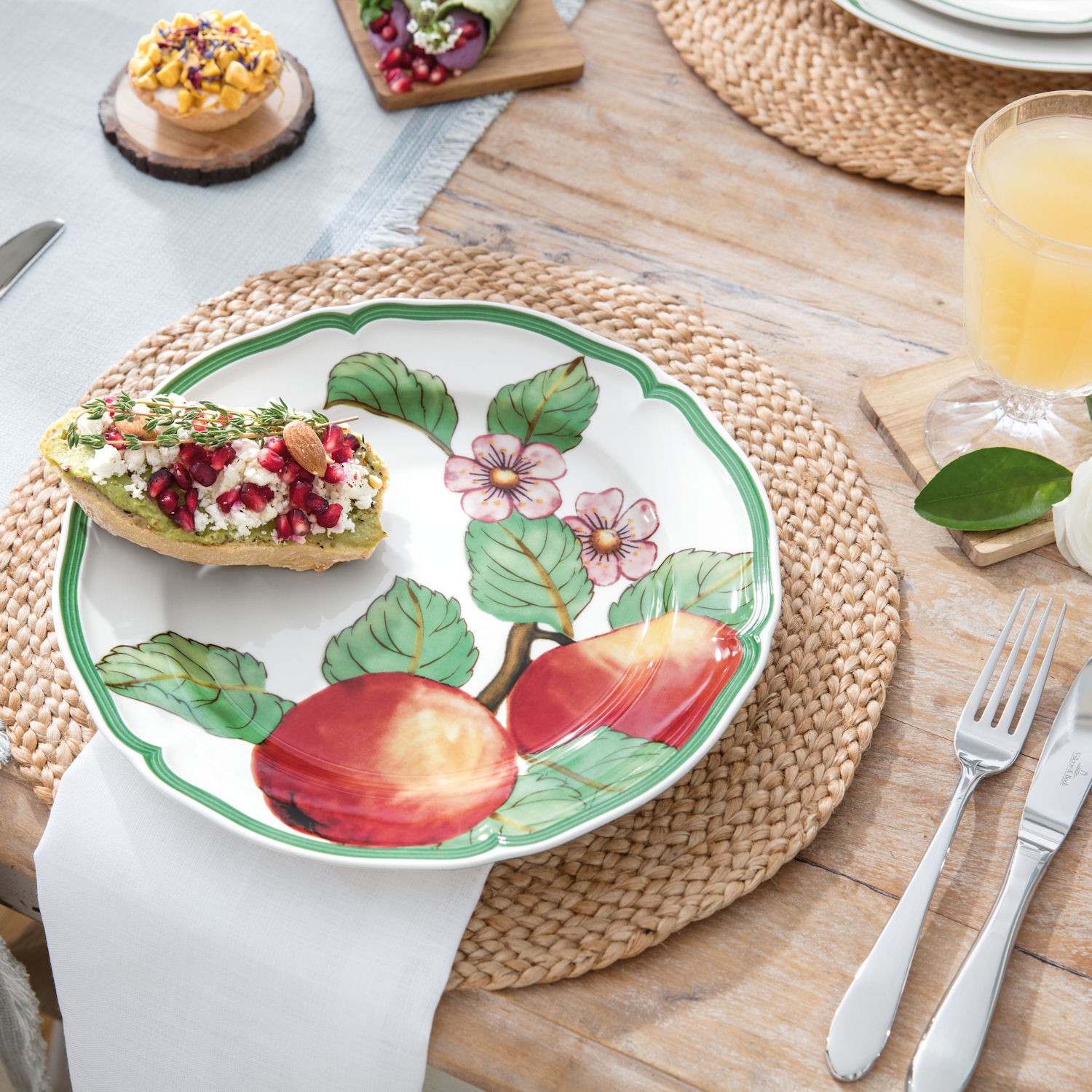 Villeroy & Boch French Garden Modern Fruits talerz saatkowy