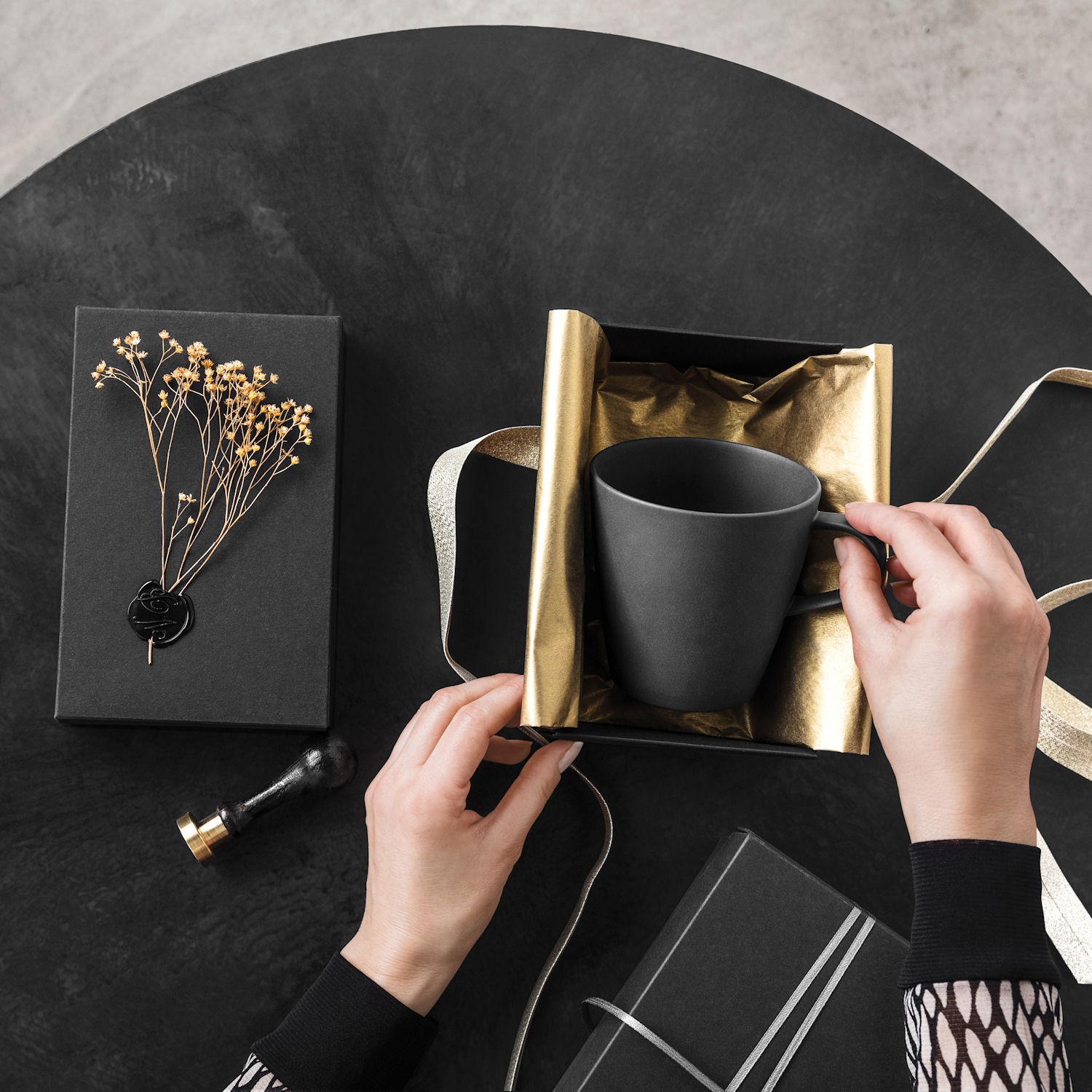 Villeroy & Boch Manufacture Rock Blanc kubek z uchwytem