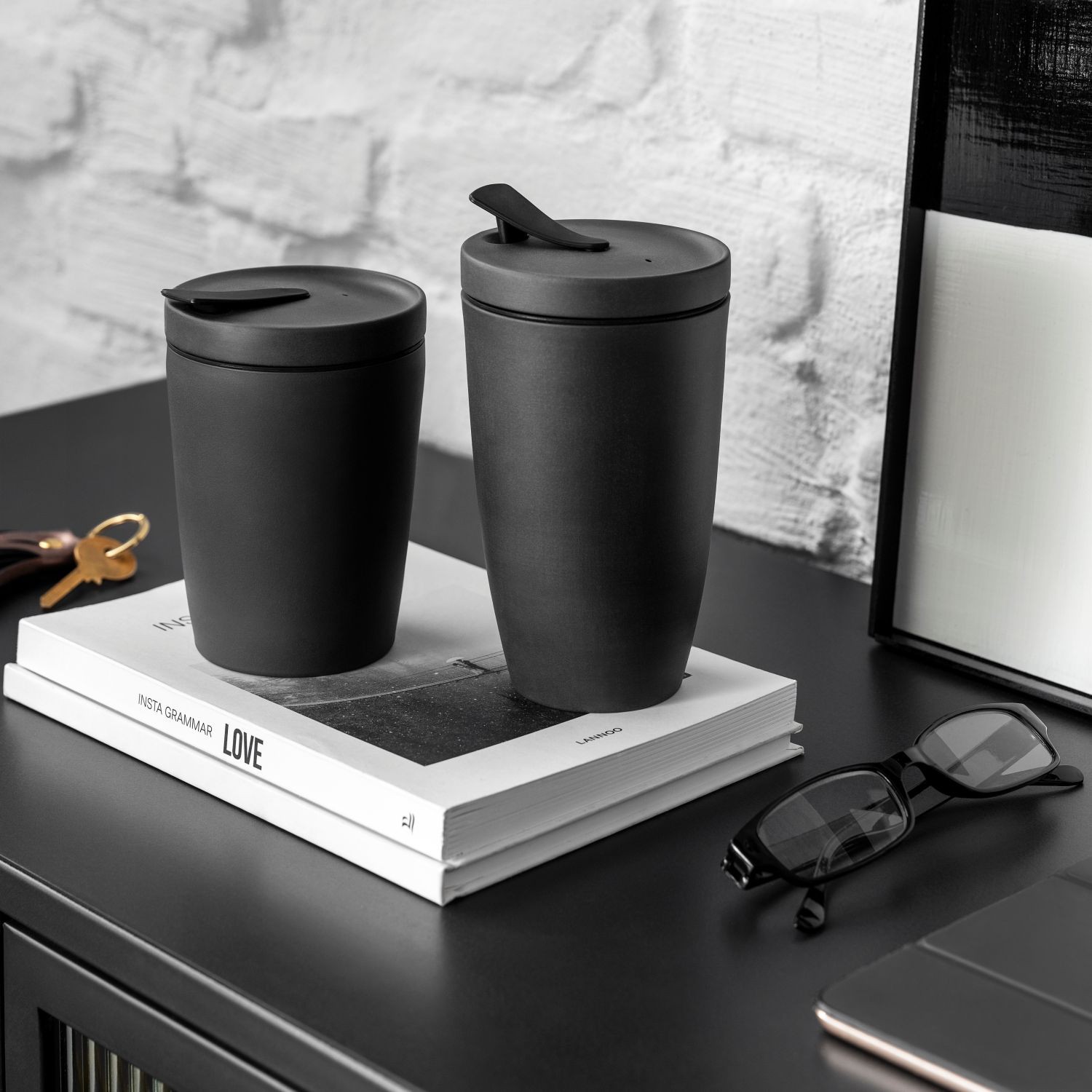 Villeroy & Boch Manufacture Rock Coffee To Go Kubek podrny