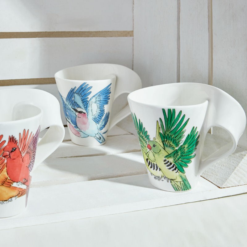 Villeroy & Boch New Wave Caffe Lilac Breasted Roller kubek