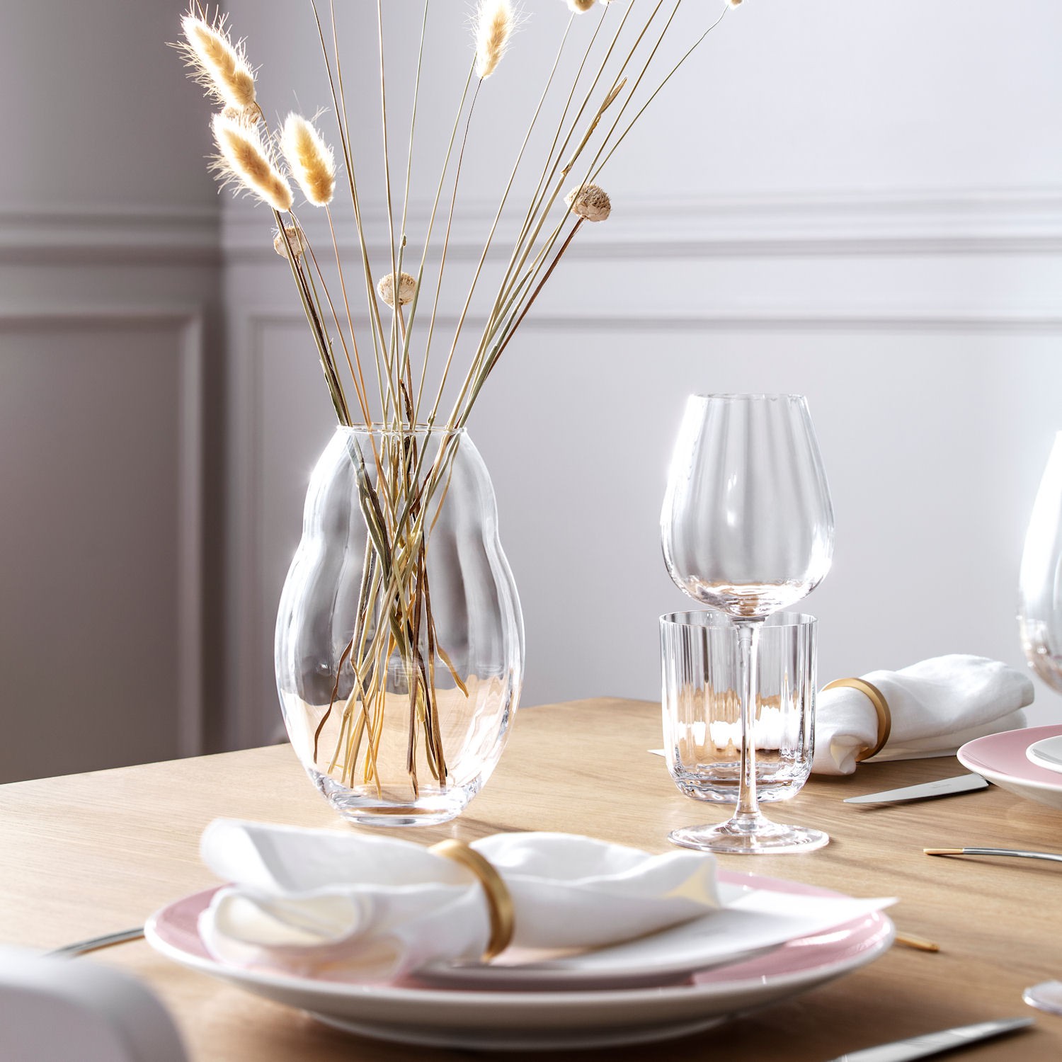 Villeroy & Boch Rose Garden kieliszki do biaego wina, 4 szt.