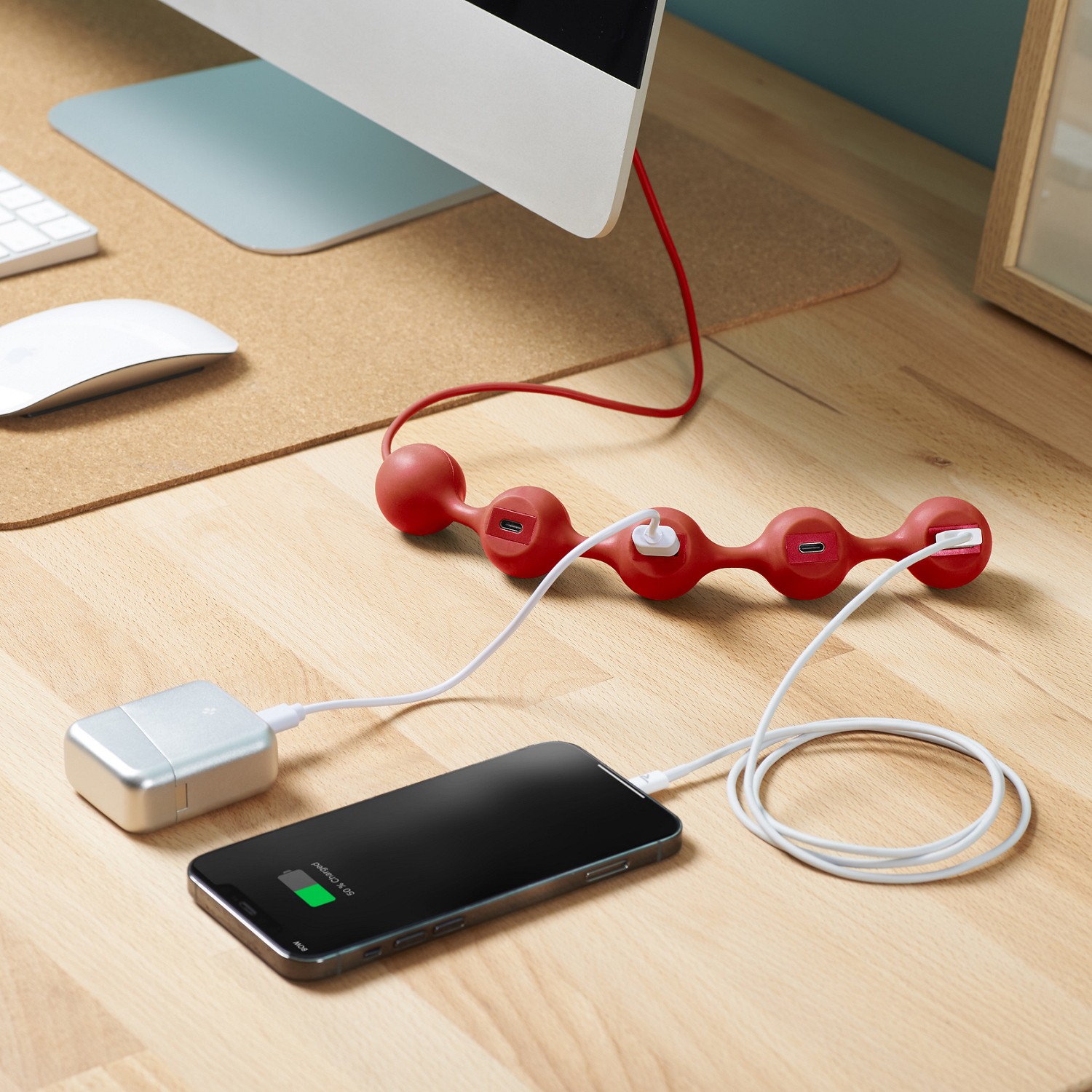 Lexon Peas Hub 2 Rozdzielacz USB, 4 porty