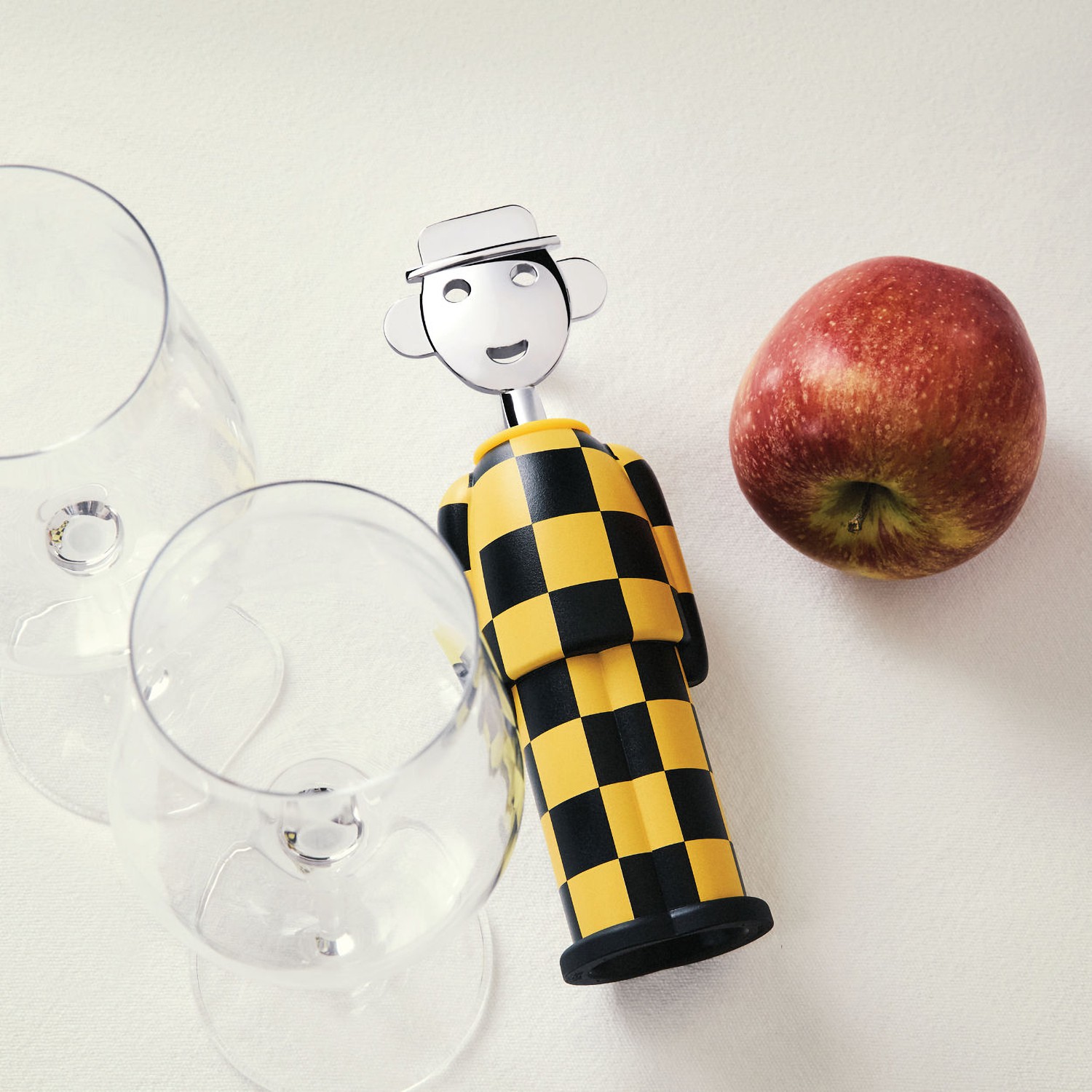 Alessi ANNA G. korkocig skrzydowy Giallo e Nero