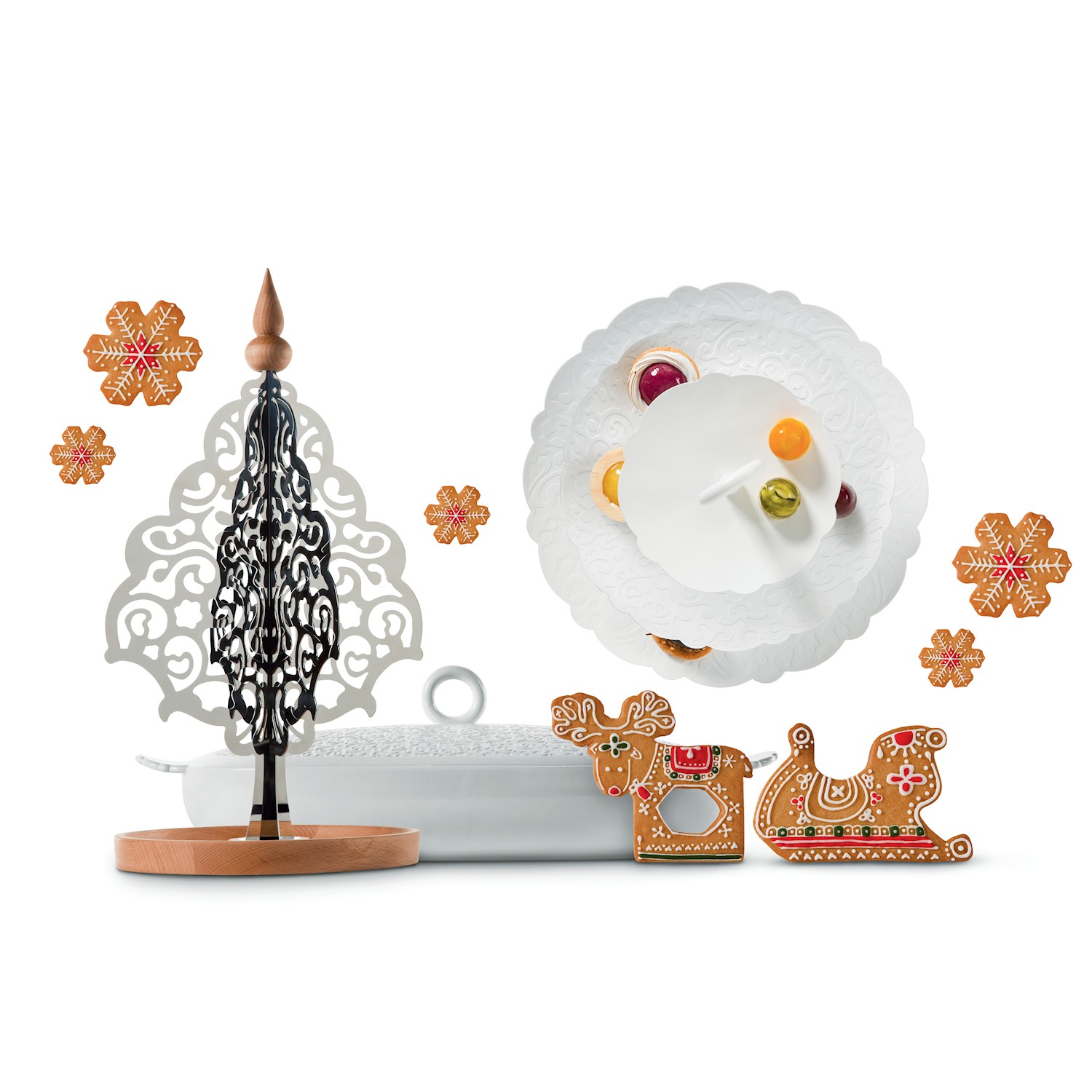 Alessi Dressed For X-Mas Choinka dekoracyjna