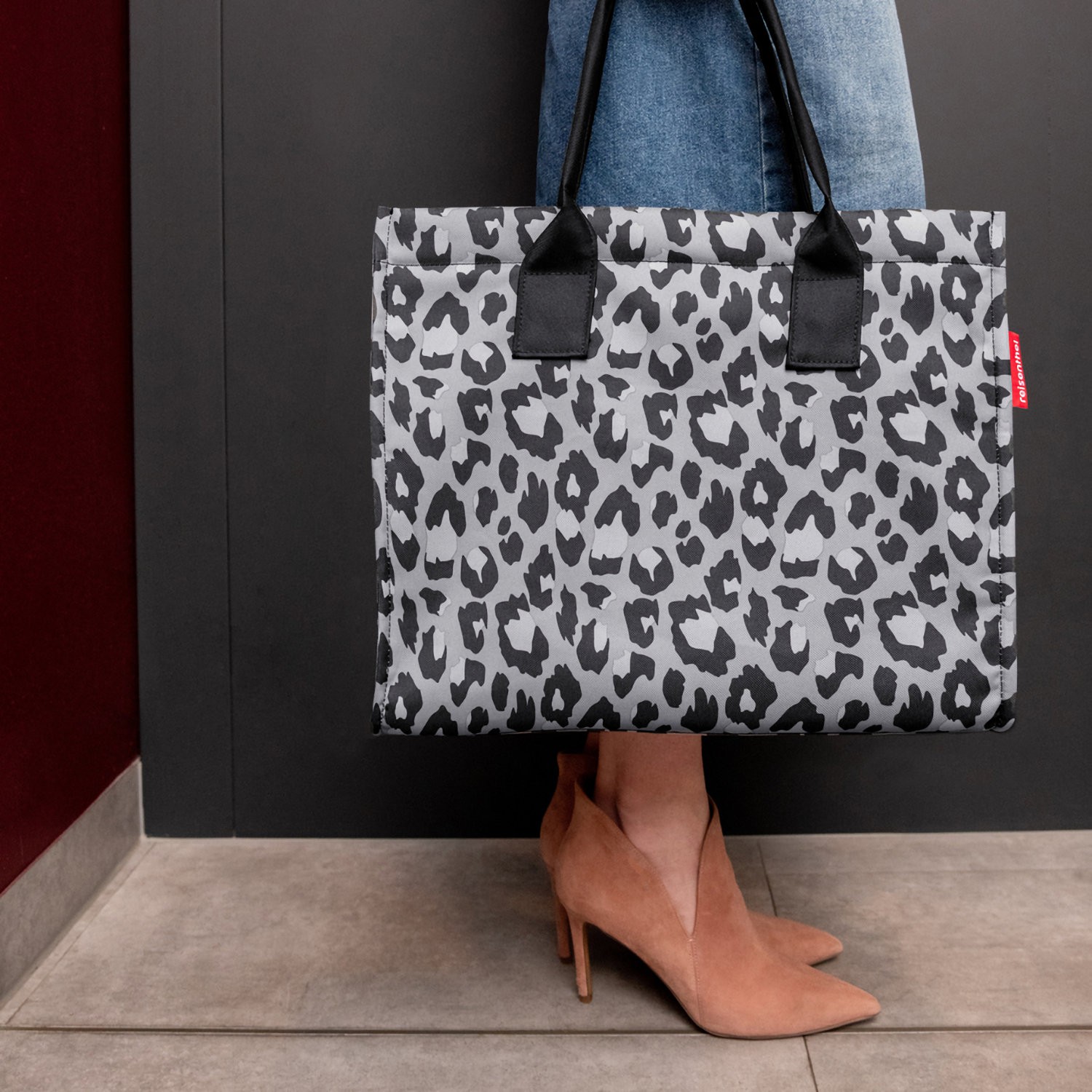 Reisenthel DAILY SHOPPER, leo nero Torba