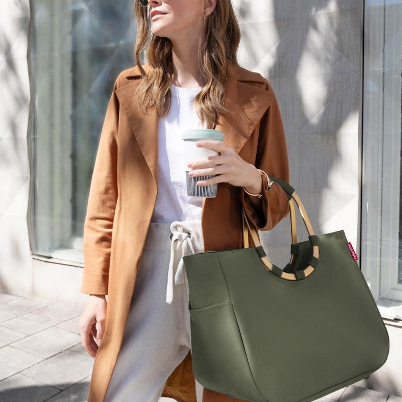 Reisenthel LOOPSHOPPER L, forest gold Torba na zakupy
