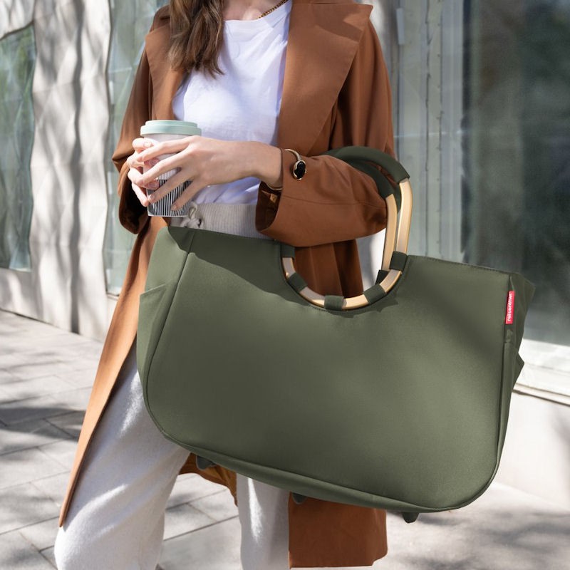 Reisenthel LOOPSHOPPER L, forest gold Torba na zakupy