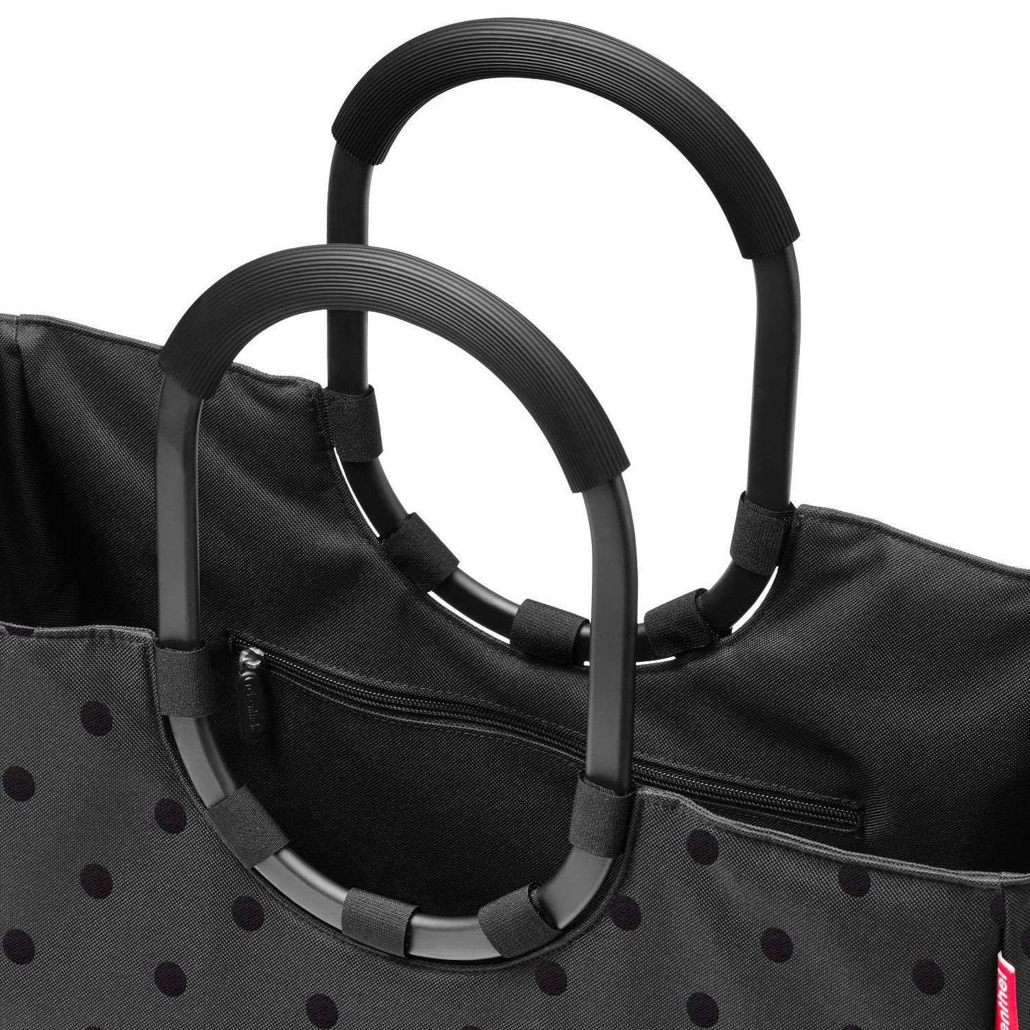 Reisenthel LOOPSHOPPER L FRAME, glossy dots black Torba