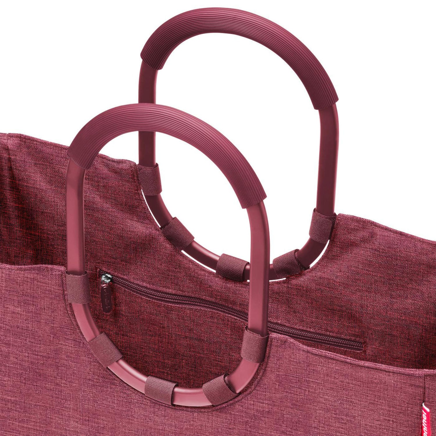 Reisenthel LOOPSHOPPER L, twist maroon Torba