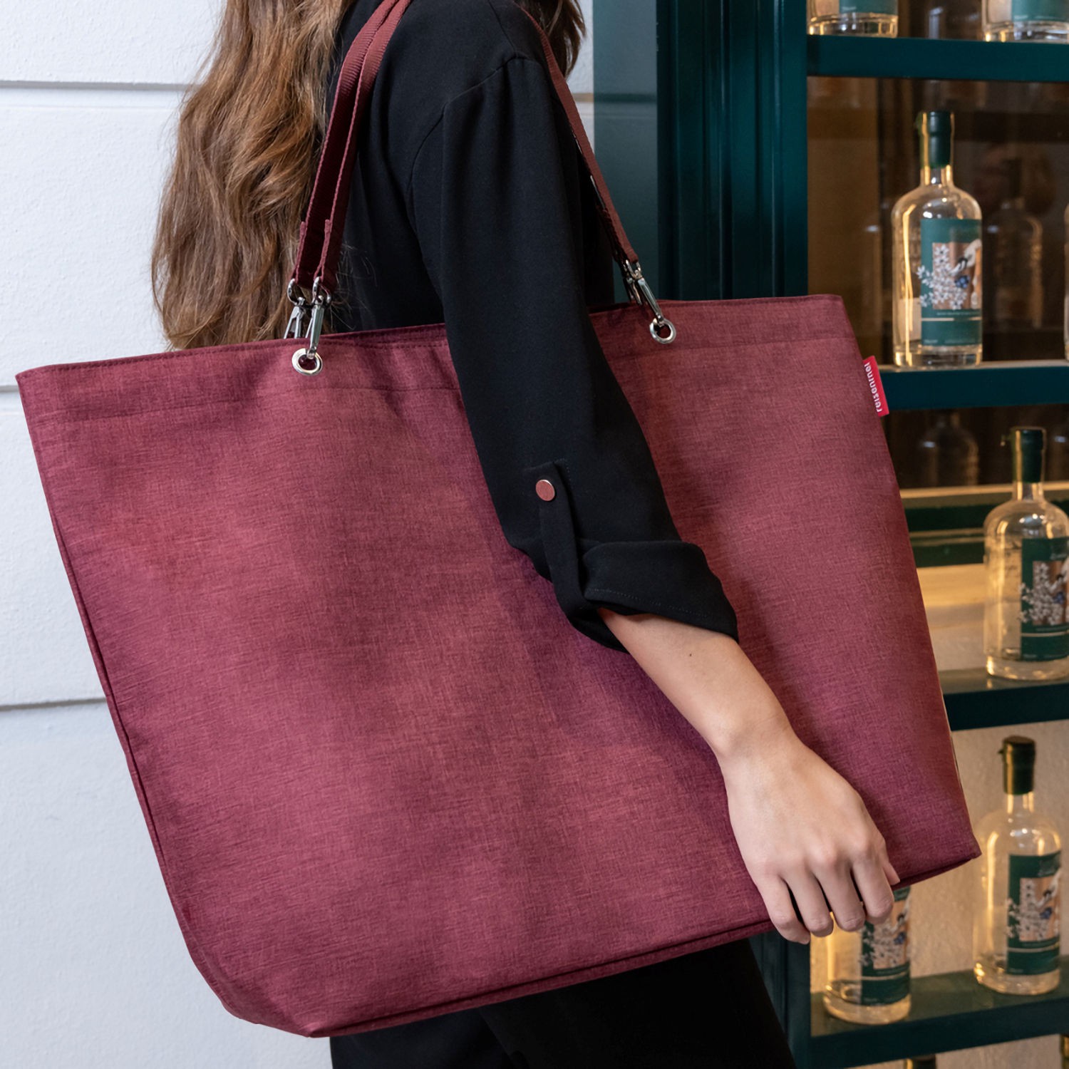 Reisenthel SHOPPER XL twist maroon Torba