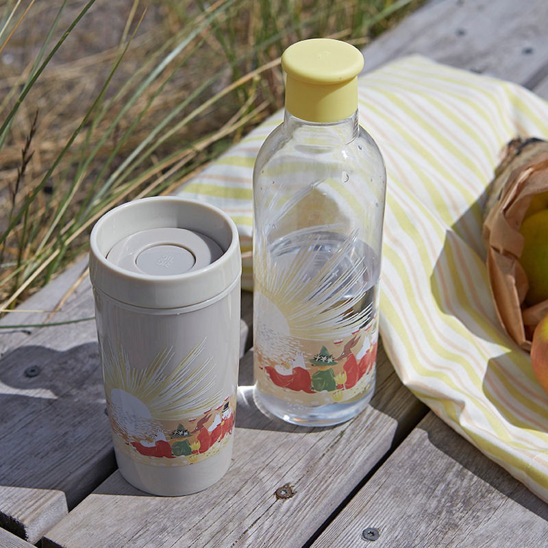 Rig-Tig Drink-It Butelka na wod Muminki czarna