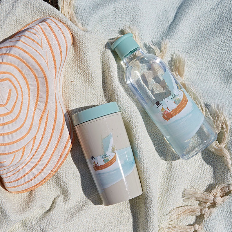 Rig-Tig Drink-It Butelka na wod Muminki czarna