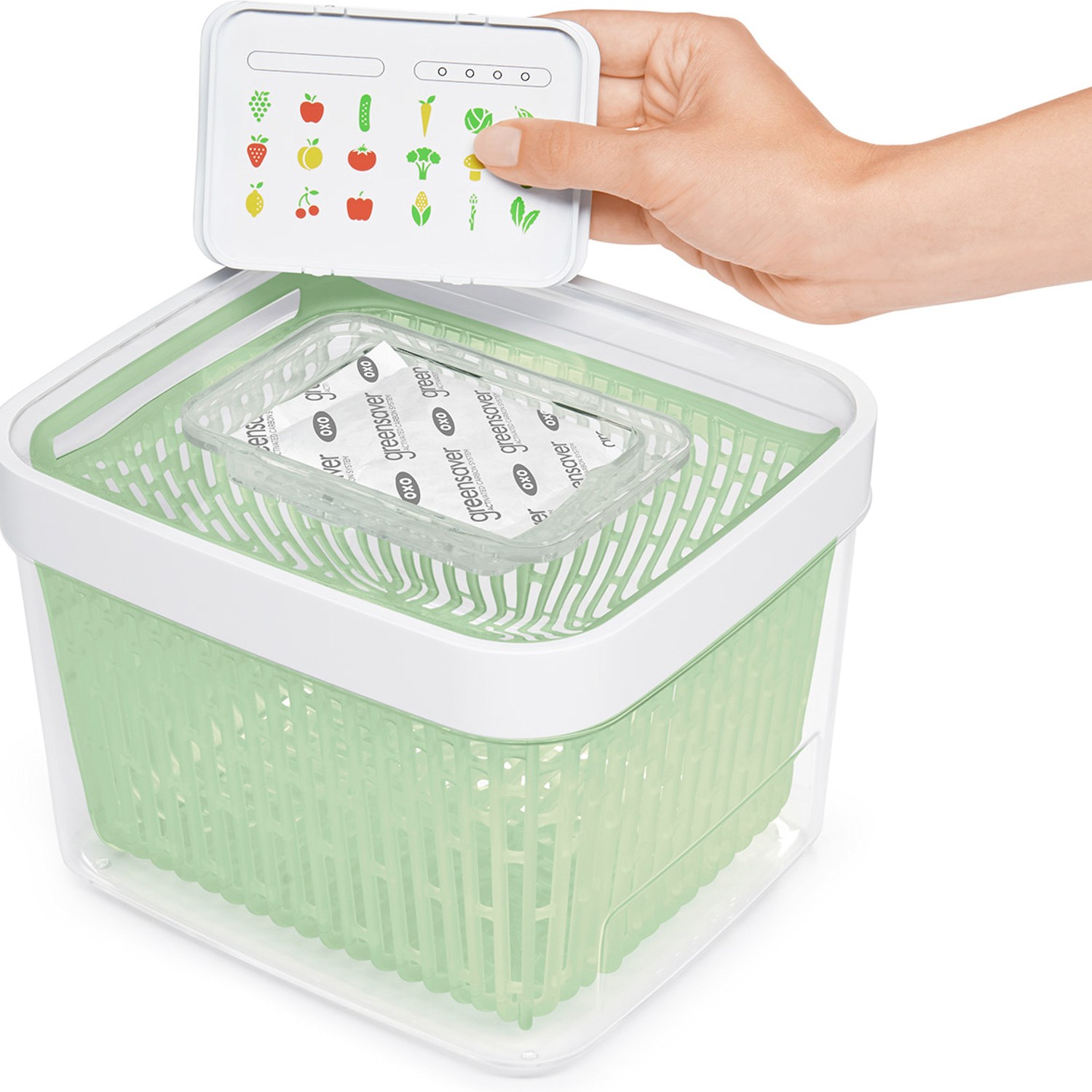 Oxo GREENSAVER - 4 L Pojemnik na warzywa i owoce