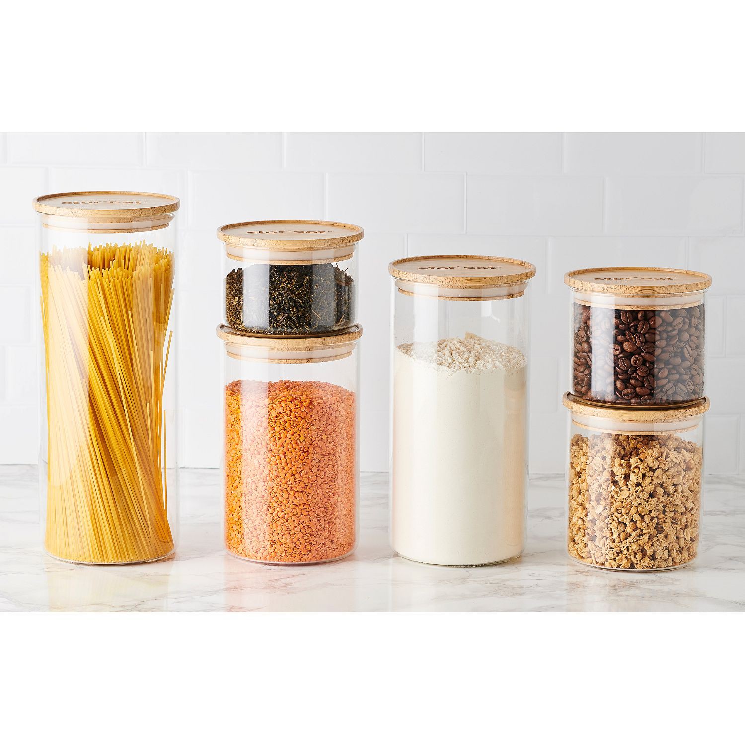 Mastrad Stor’eat Pojemnik szklany do przechowywania