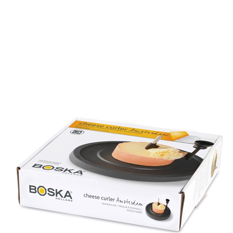Boska Holland Black Plastic Girolle Cheese Curler Amsterdam - Explore Collection