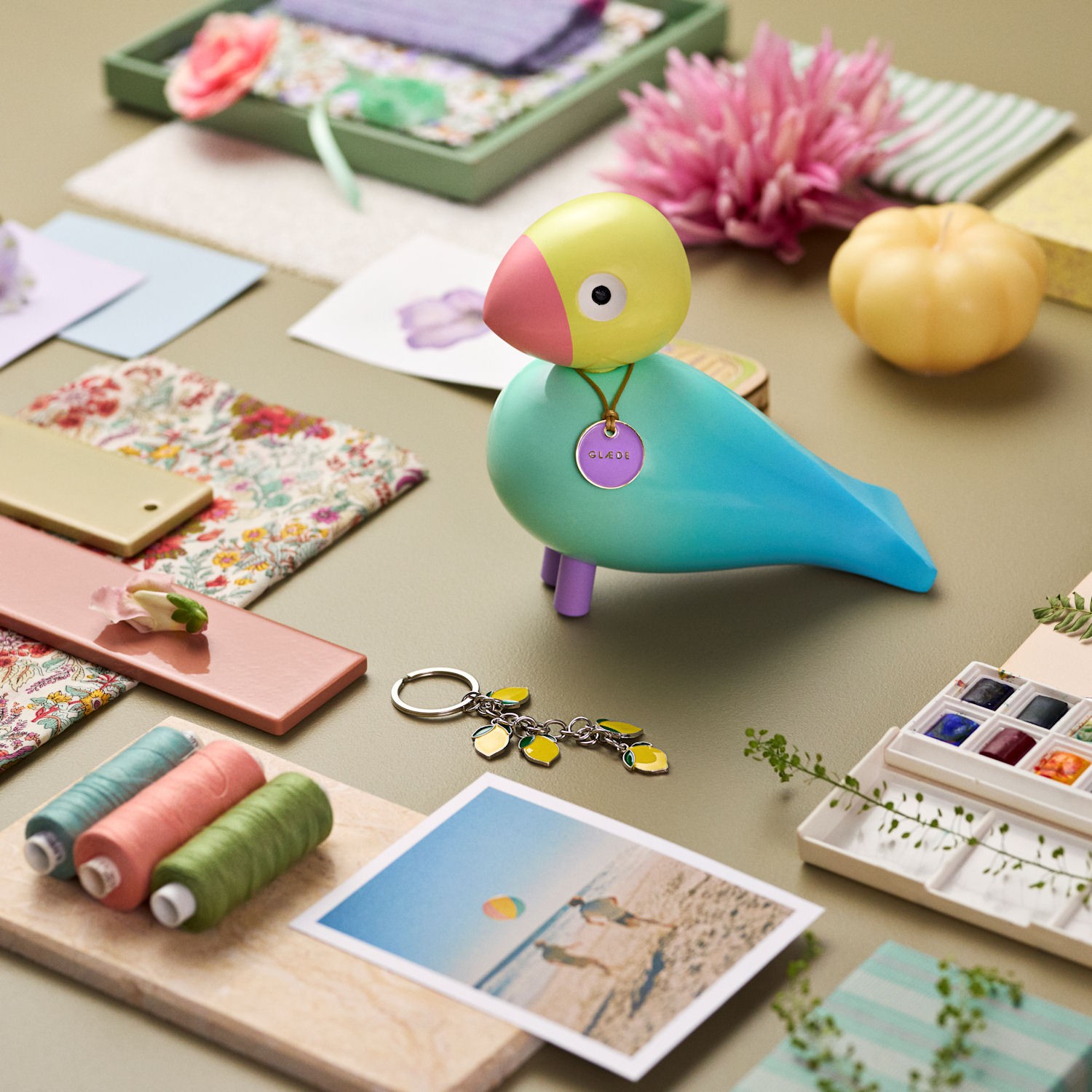 Kay Bojesen Story Bird Joy Dekoracja drewniana
