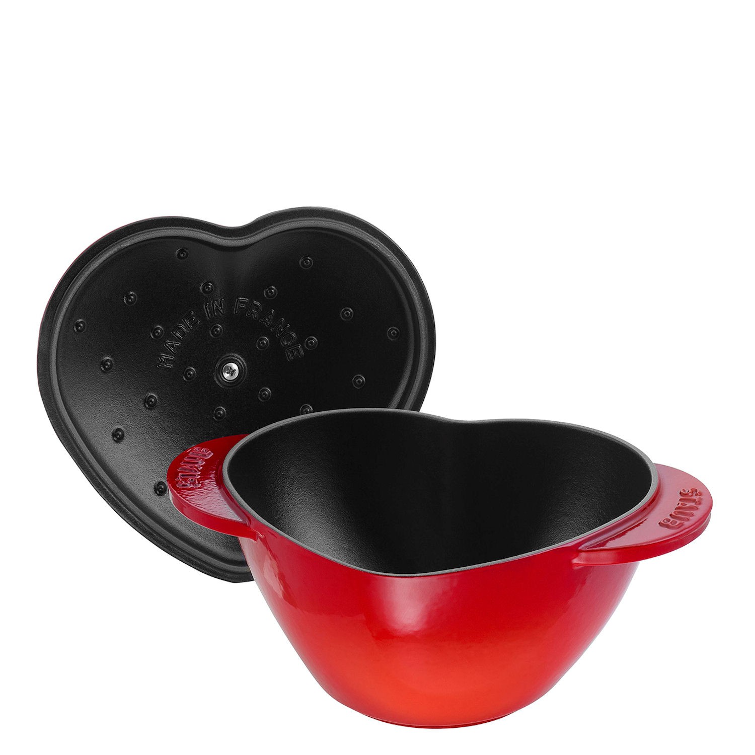 Staub garnek eliwny w ksztacie serca