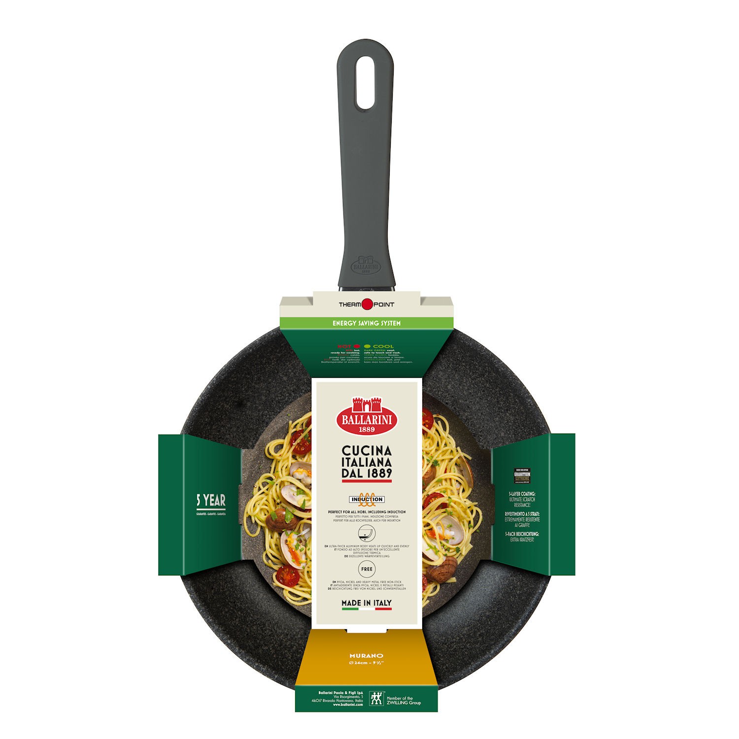 Ballarini Murano patelnia p�ytka z pow�ok� nieprzywieraj�c�