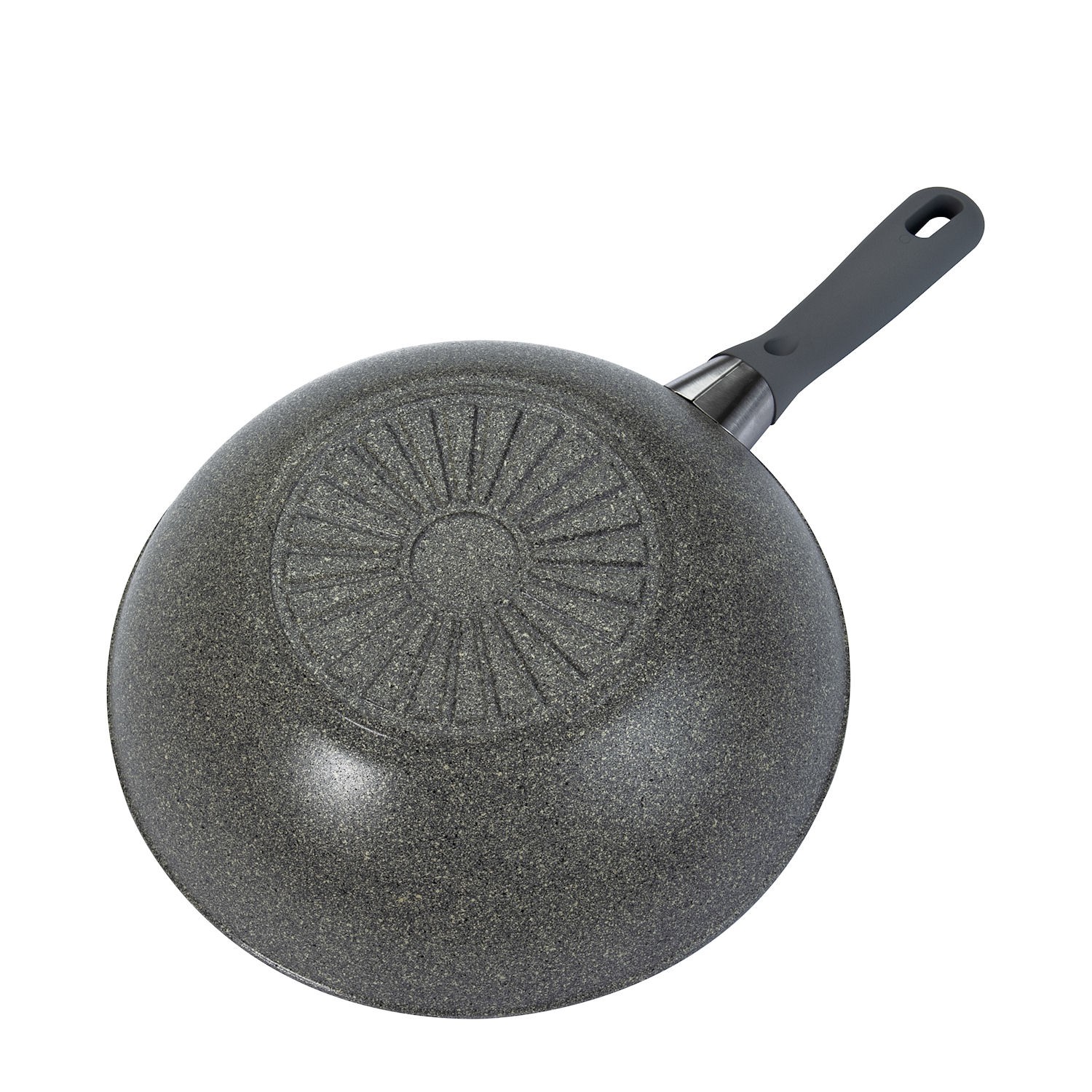 Ballarini Murano wok z kutego aluminium bez pokrywy