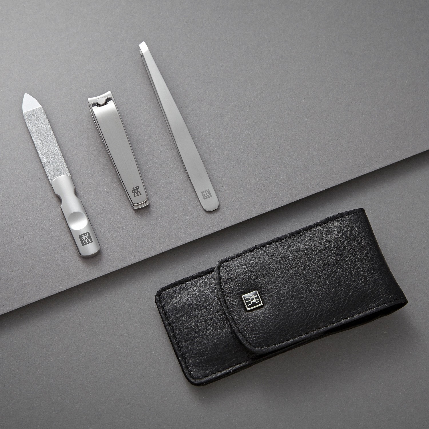 Zwilling Classic Inox Podry zestaw do pielgnacji w etui, 3 elementy