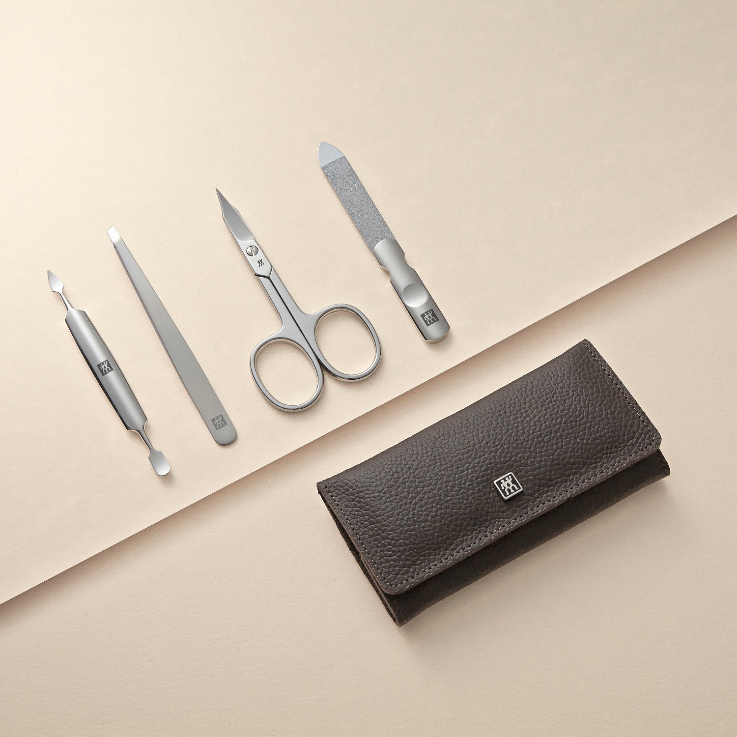 Zwilling Classic Inox Podry zestaw do pielgnacji w etui, 4 elementy