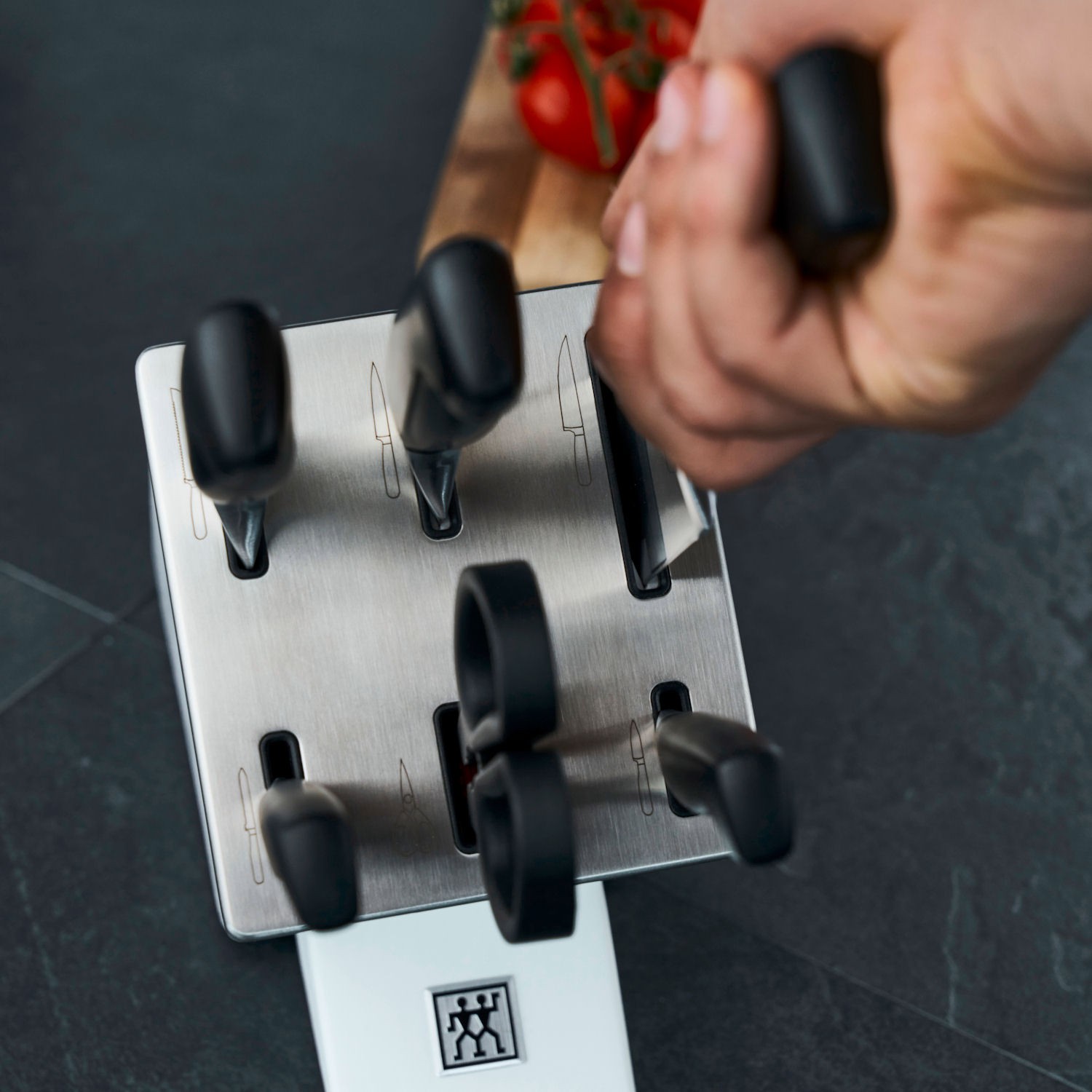 Zwilling Four Star zestaw 5 no�y w bloku samoostrz�cym