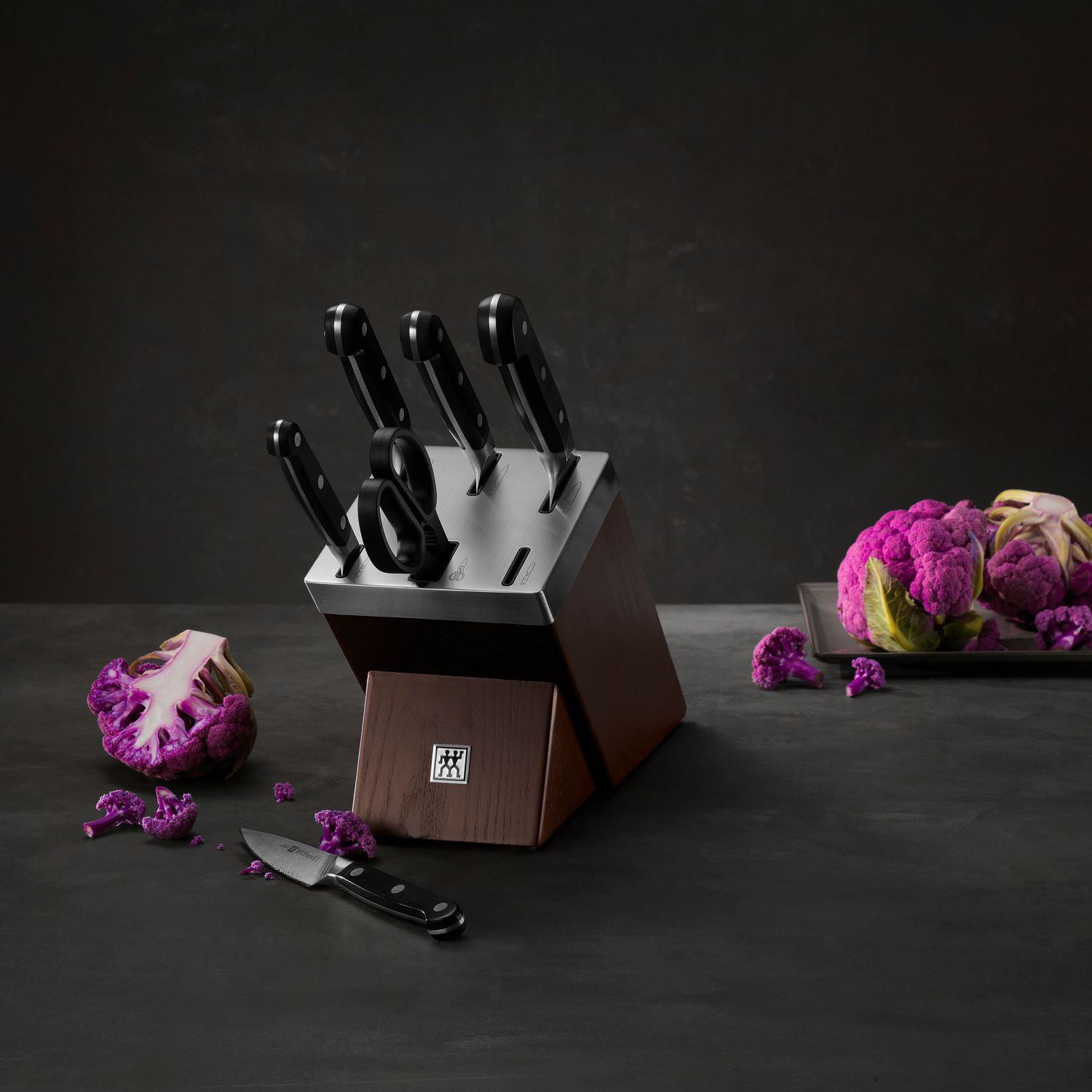 Zwilling Pro Zestaw 5 noy w bloku samoostrzcym