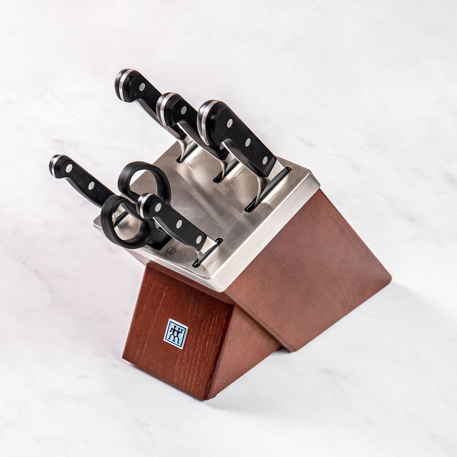 Zwilling Pro Zestaw 5 noy w bloku samoostrzcym