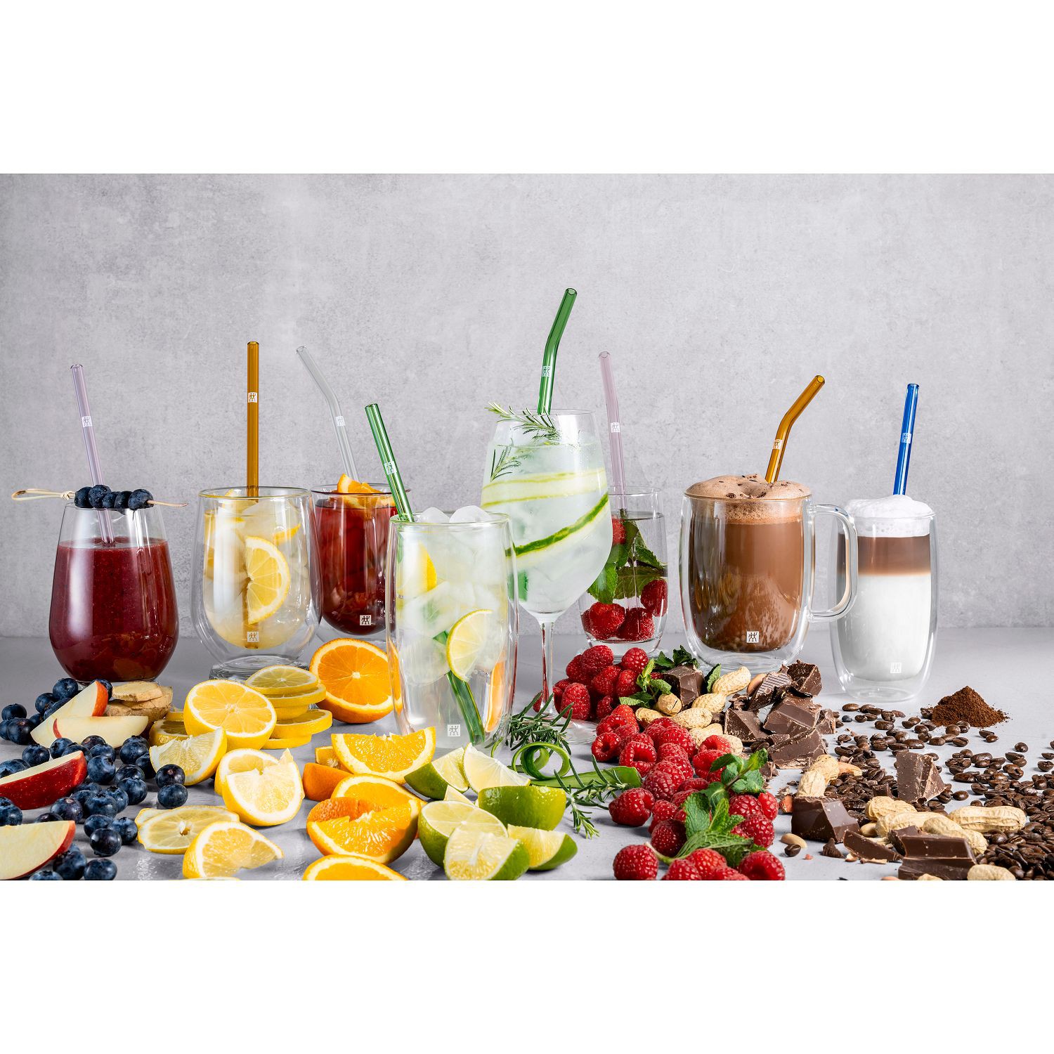 Zwilling Sorrento Zestaw 4 s�omek zakrzywionych