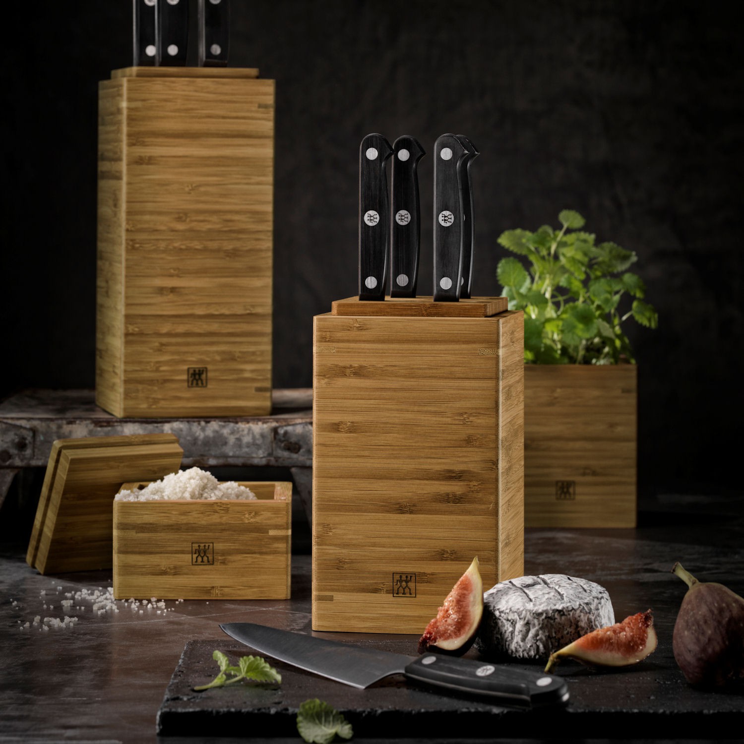 Zwilling Storage Zestaw 4 pojemnikw bambusowych