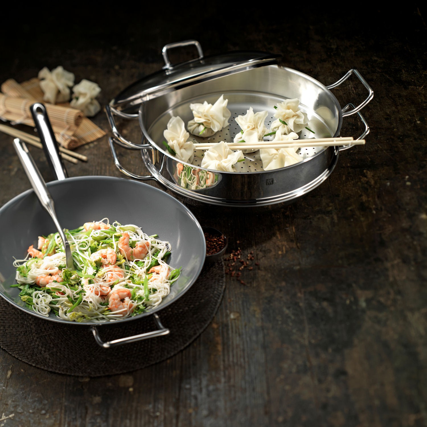 Zwilling Zwilling Plus Wok z powok Ceraforce Ultra