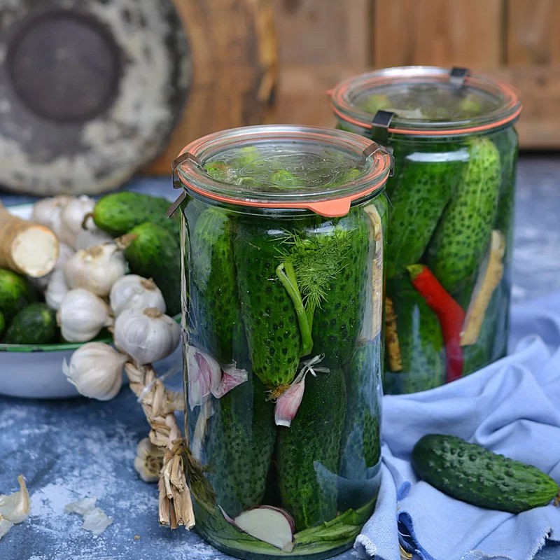 Weck STURZ Zestaw 6 soikw bez pokrywki