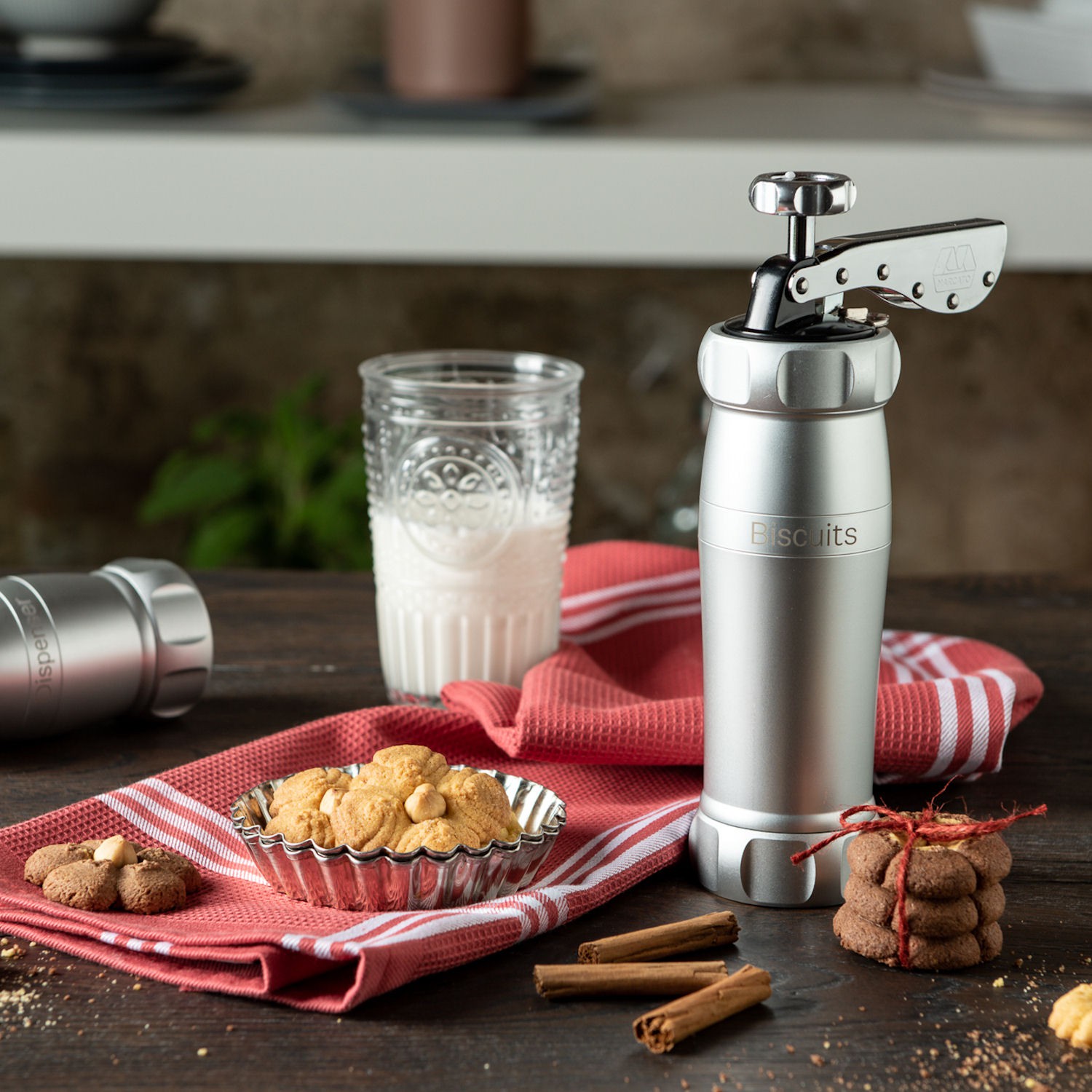 Marcato Biscuits Design Line Rczna maszynka do robienia ciasteczek