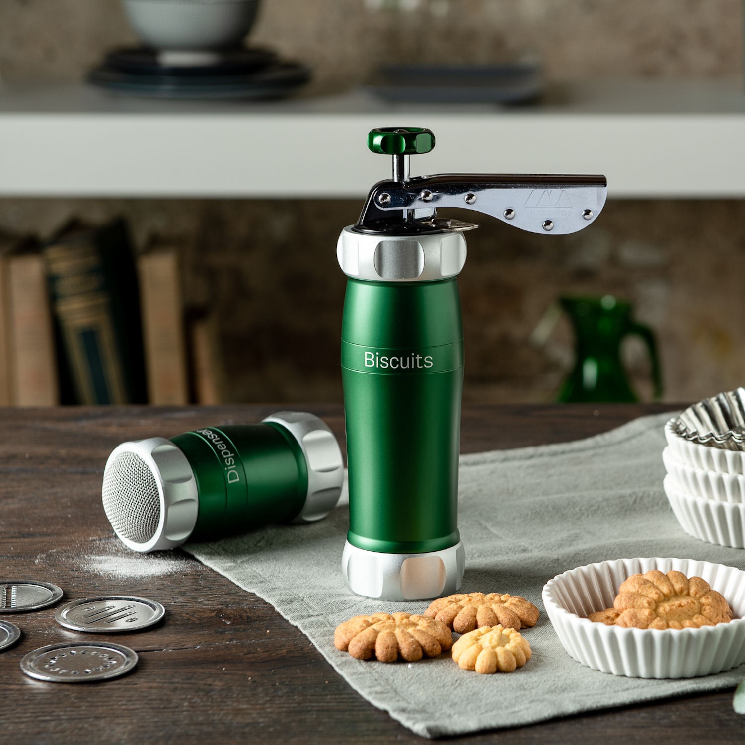 Marcato Biscuits Design Line Rczna maszynka do robienia ciasteczek