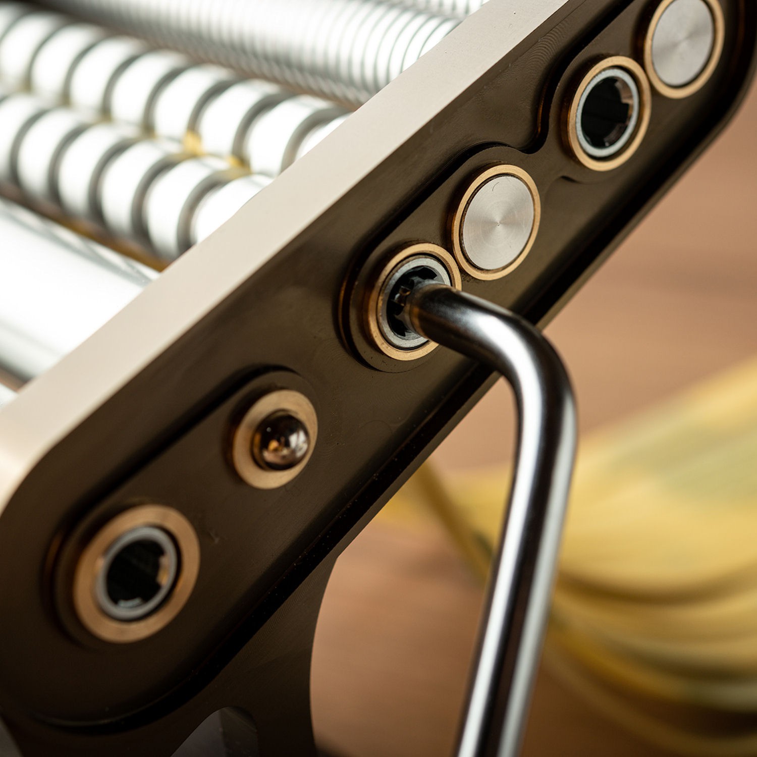 Marcato Otello Heritage Drewniana maszynka do makaronu brzowa