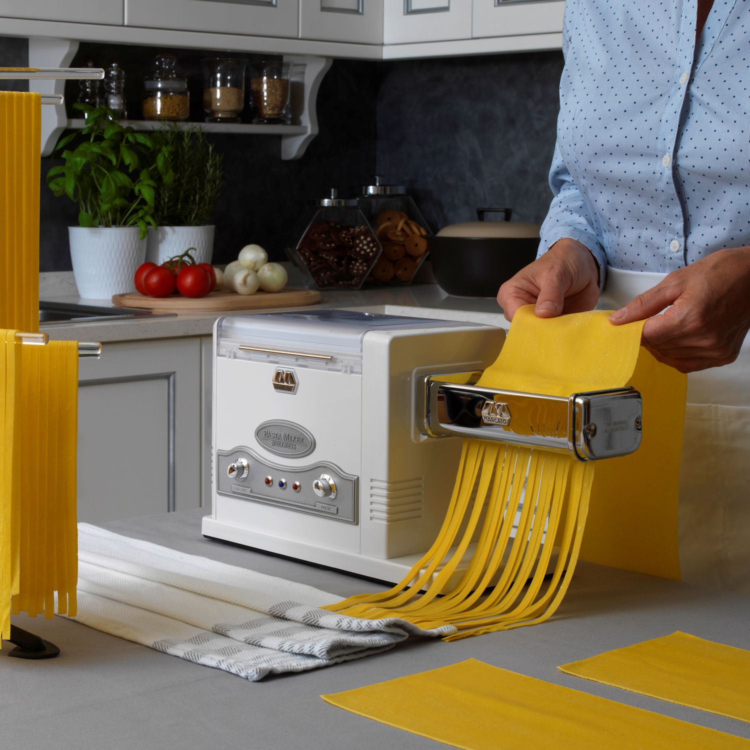 Marcato Pasta Fresca 220 V Zestaw do robienia makaronu