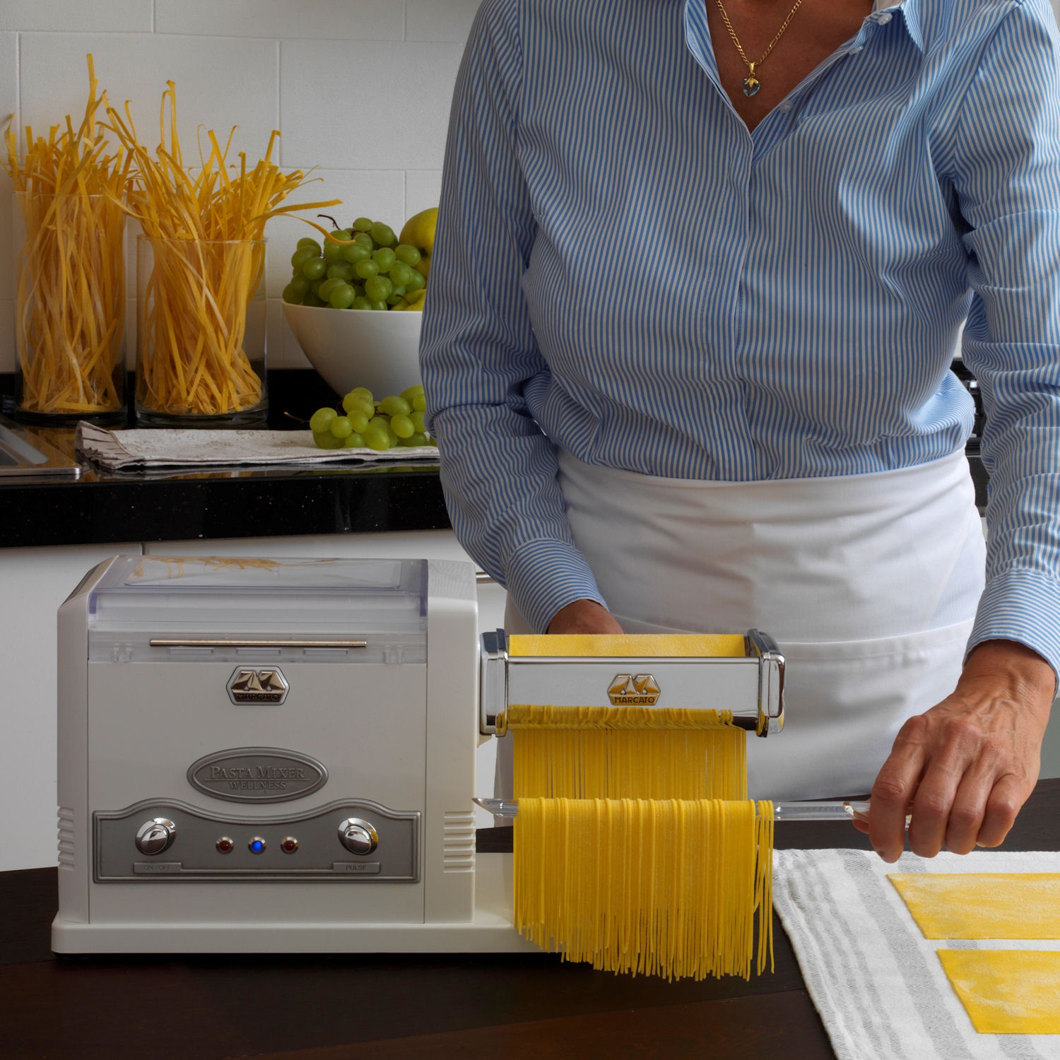 Marcato Pasta Fresca 220 V Zestaw do robienia makaronu