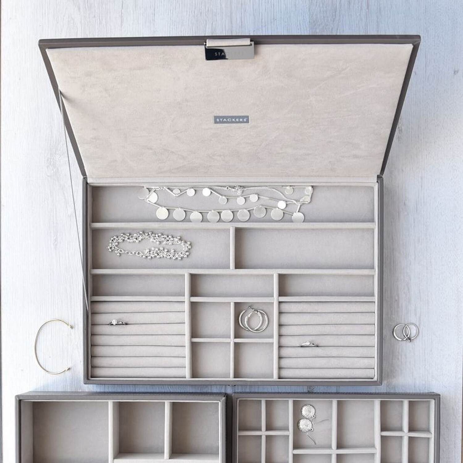 Stackers Supersize Pude�ko na bi�uteri� z pokrywk�