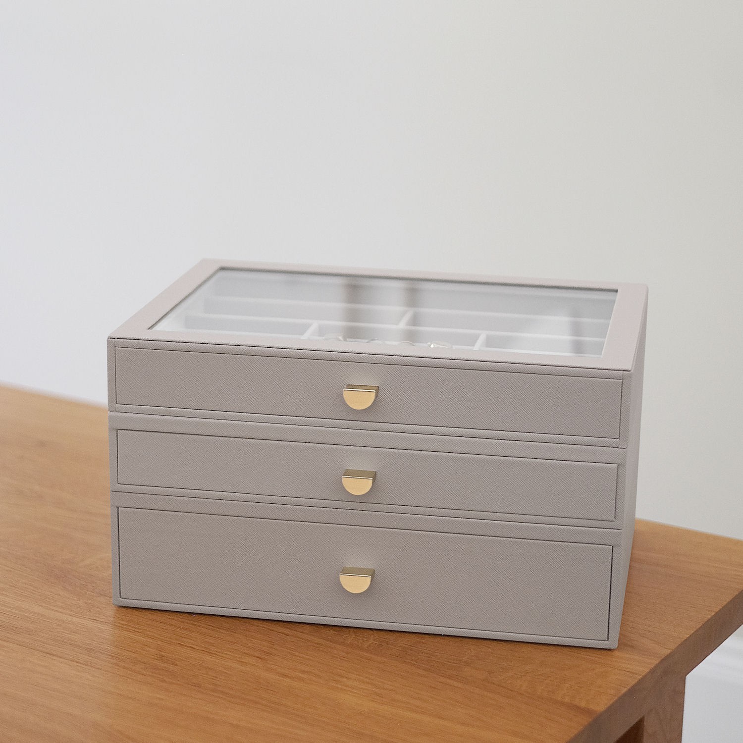 Stackers supersize Szkatu�ka na bi�uteri� z 3 szufladami